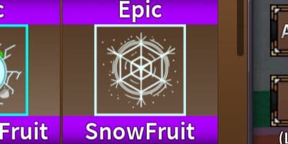 Beli Item Snow Fruit King Legacy Roblox Terlengkap dan Termurah Agustus