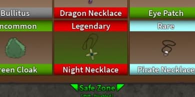 Beli Item Night Necklace KING LEGACY Roblox Terlengkap dan Termurah
