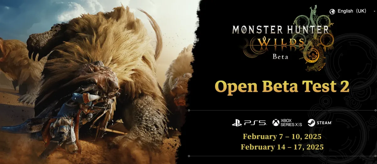 monster hunter wilds open beta test schedule